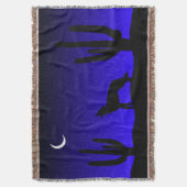 砂漠の夜 スローブランケット (正面縦)