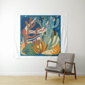 砂漠の夜 タペストリー (インサイチュ(横))