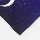 砂漠の夜 フリースブランケット (角)