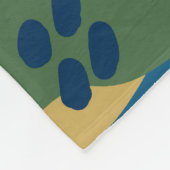 砂漠の夜 フリースブランケット (角)