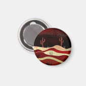 砂漠の夜 マグネット (正面/裏面)