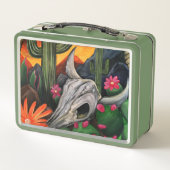 砂漠の夜 メタルランチボックス (裏面)