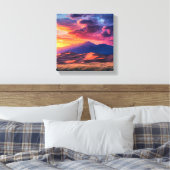 砂漠の夢 キャンバスプリント (インサイチュ (寝室))