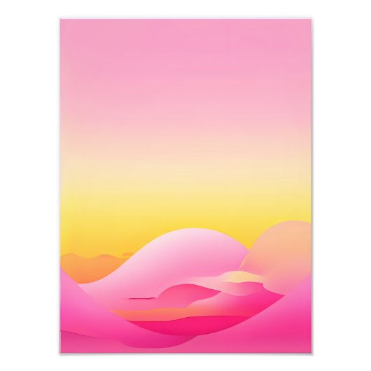 砂漠の夢 フォトプリント            (正面)