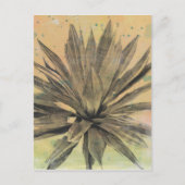 砂漠の夢 | 緑の植物 ポストカード (正面)