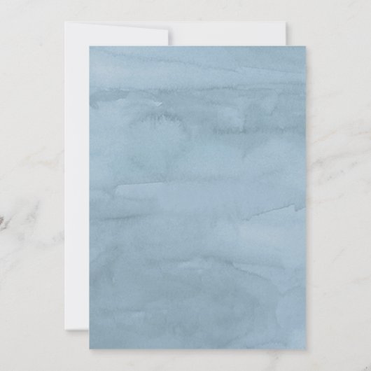 砂漠の夢 | Boho水彩サボテン結婚ズ 招待状 (裏面)