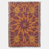 砂漠の太陽の光1 スローブランケット (正面縦)