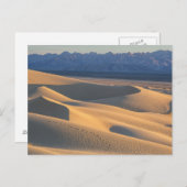 "砂漠の太陽"の   "砂丘の""の砂色" ポストカード (正面/裏面)