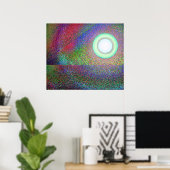 砂漠の太陽 ポスター (ホームオフィス)