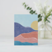 砂漠の太陽 ポストカード (スタンド正面)