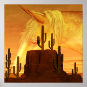 砂漠の奥地 ポスター (正面)