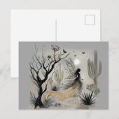 砂漠の妖精 ポストカード (正面/裏面)