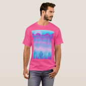 砂漠の山々アクティブ Tシャツ (正面フル)