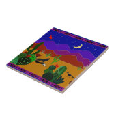 砂漠の山のタイル タイル (側面)