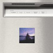 砂漠の山サンセット マグネット (インサイチュ (食洗機))