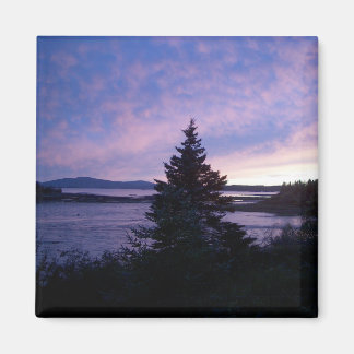 砂漠の山サンセット マグネット