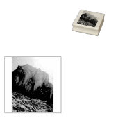 砂漠の山 ラバースタンプ (押印)