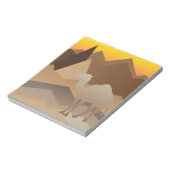 砂漠の山.jpg ノートパッド (回転)