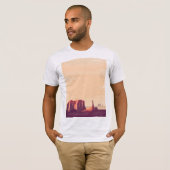 砂漠の峡谷 Tシャツ (正面フル)
