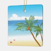 砂漠の島 セラミックオーナメント (左)