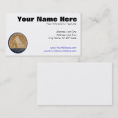 砂漠の嵐の獣医 名刺 (正面/裏面)