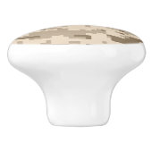 砂漠の嵐デジタル迷彩柄迷彩カスタマイズ セラミックノブ (側面)