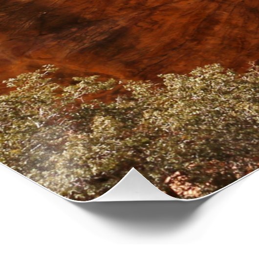 砂漠の州統一された砂漠の風景の写真 ポスター (コーナー)