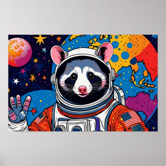 砂漠の平野での産卵 ポスター (正面)