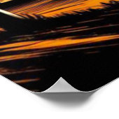 砂漠の平野での産卵 ポスター (角)