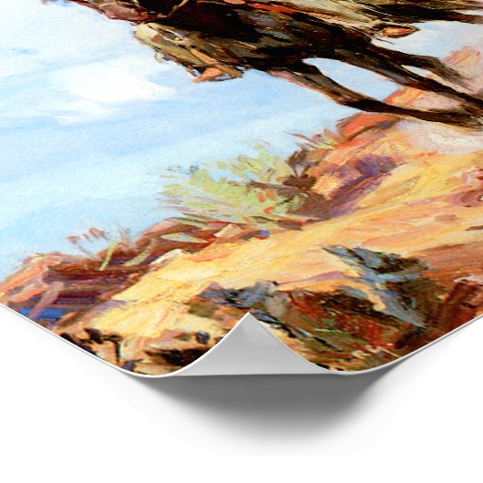 砂漠の息子 ポスター (角)