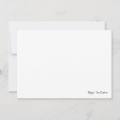 砂漠の愛を込めて　グリーティングカード カード (裏面)