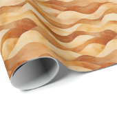 砂漠の抽象的な風景 ラッピングペーパー (ロールコーナー)