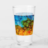 砂漠の抽象芸術 タンブラーグラス (裏面)