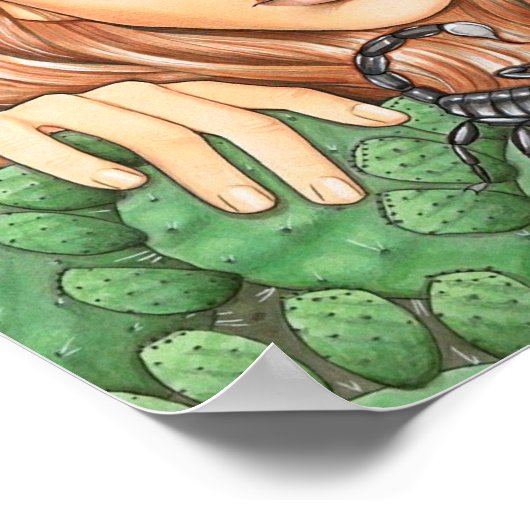 砂漠の旅のポスター ポスター (角)