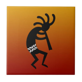 砂漠の日没の南西ココペリセラミックタイル タイル