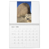 砂漠の景色 カレンダー (3月 2026)