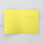 砂漠の月のバレンタインデー カード (内部)