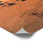 砂漠の月 ポスター (角)