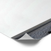 砂漠の木が満員のmの光の下 ポスター (角)