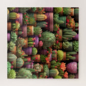 砂漠の植物パズル ジグソーパズル (横)