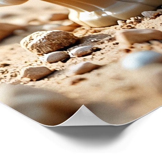 砂漠の歩道の展開： 6を取婚約した得 ポスター (角)