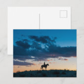 砂漠の残照 ウェディング招待状 セレーン インビテーションポストカード (正面/裏面)