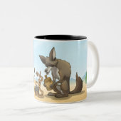 砂漠の水差しバンドマグ ツートーンマグカップ (正面右)