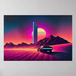 砂漠の流れ手：トワイライトの痕跡 ポスター