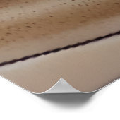 砂漠の湖 | AIアートポスター ポスター (角)