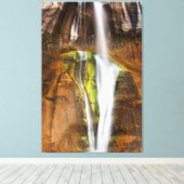 砂漠の滝 キャンバスプリント (インサイチュ (ウッドフロア))