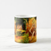 砂漠の炎のマグ コーヒーマグカップ (中央)