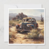 砂漠の無人車 (正面)