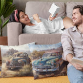 砂漠の無人車 クッション