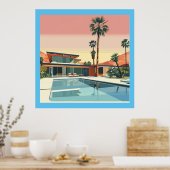 砂漠の生活# 7 ポスター (キッチン)